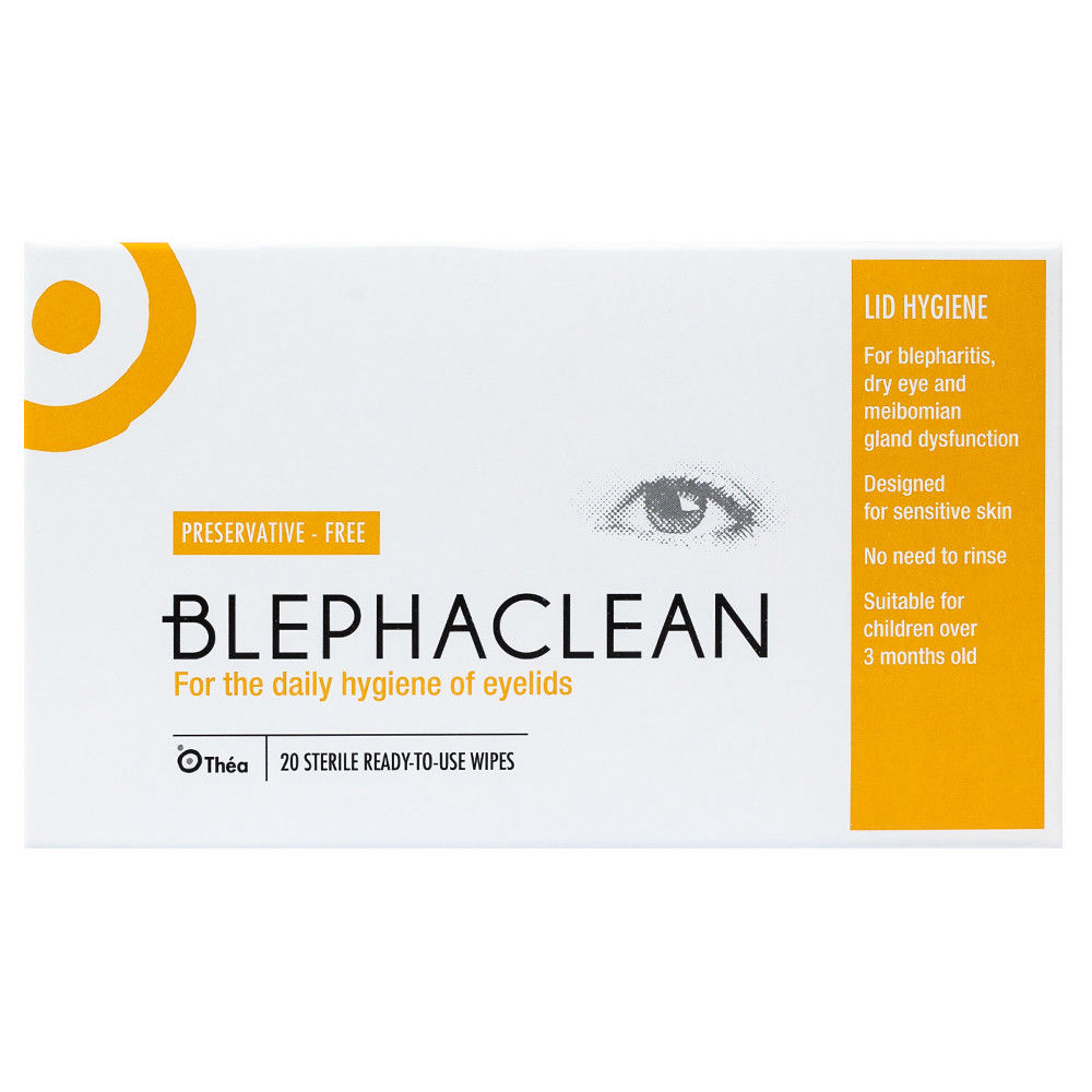 eyelid cleansing pads