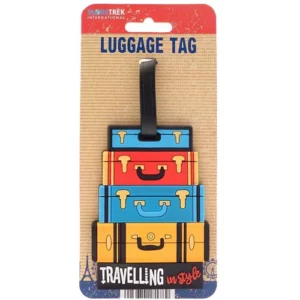 Novelty Luggage Tag - Travelling In Style