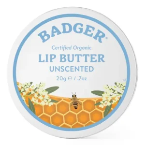 Badger Unscented Lip Butter - 20g Tin